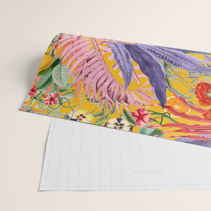 Summer Tropical Garden Wrapping Paper Gallery Image 2