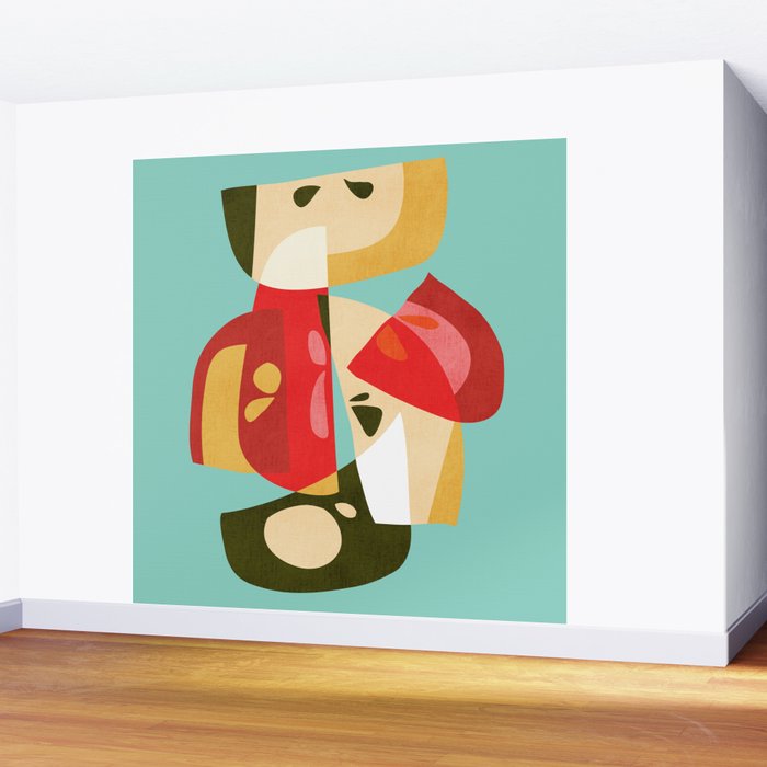 Apple Slices Wall Mural Gallery Image 2