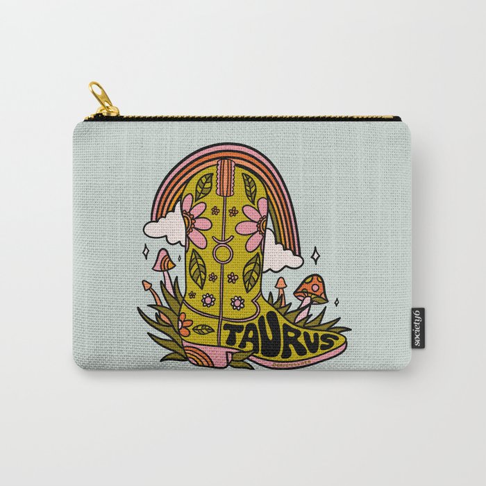 Taurus Cowboy Boots Carry All Pouch Gallery Image 1