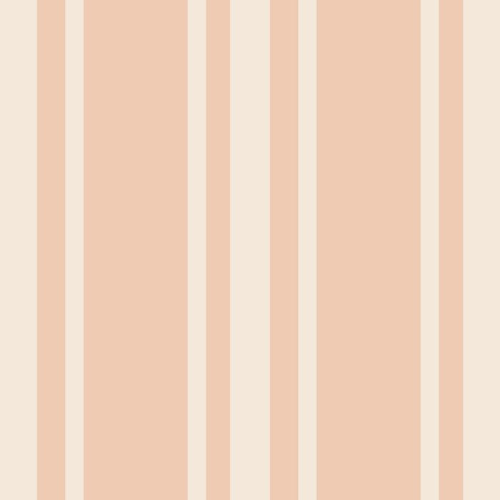 Mediterranean Ticking Stripe Dusty Peach Sand Coffee Mug Gallery Image 2