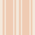 Mediterranean Ticking Stripe Dusty Peach Sand Coffee Mug Gallery Image 2