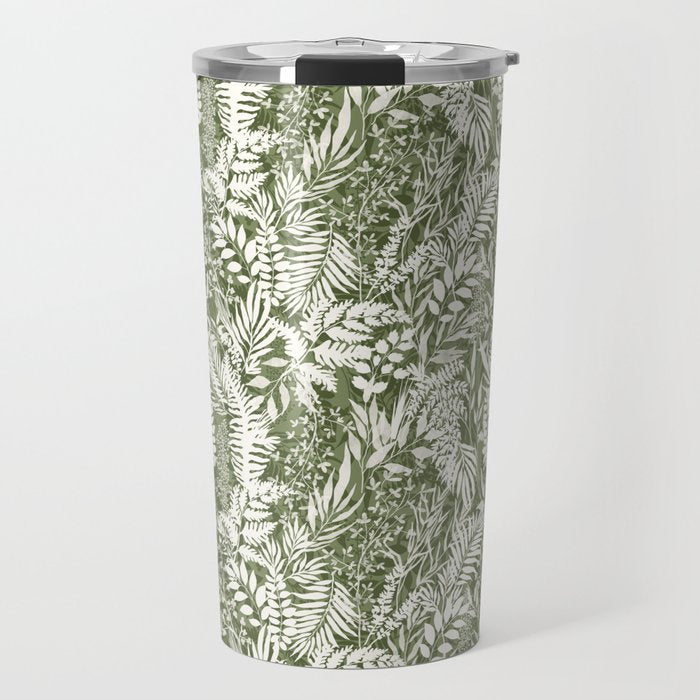 Leafy autumn forest GW Travel Mug Gallery Image 1