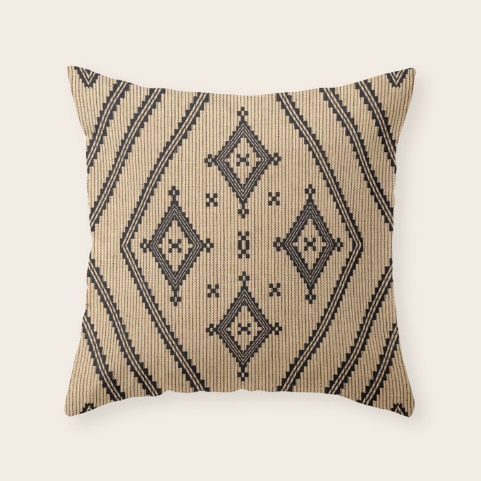 Traditional Bohemian African Moroccan Style  Throw Pillow Gallery Image 6
