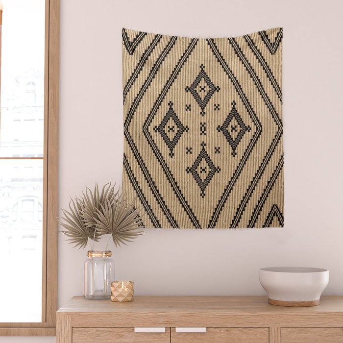 Traditional Bohemian African Moroccan Style  Wall Tapestry Gallery Image 2