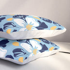 Vintage flower nature art pattern Pillow Sham Gallery Image 3