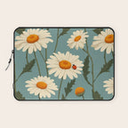 Charming Daisies with Ladybug Laptop Sleeve Gallery Image 1