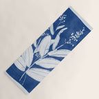 minimal plant 24/Blue Yoga Mat Gallery Image 1
