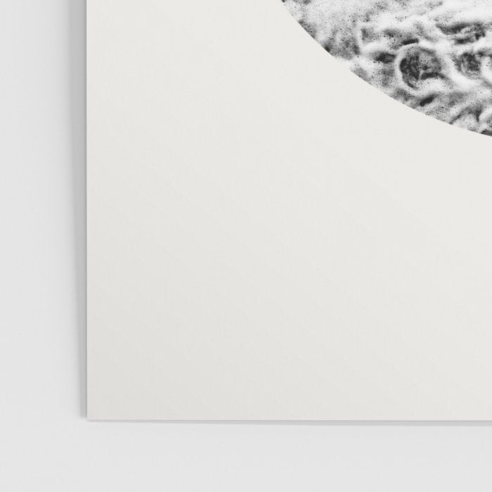 Ocean Yin Yang - Landscape Art Print, Black and White Photography  Poster Gallery Image 3