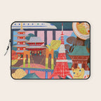Tokyo Laptop Sleeve Gallery Image 1