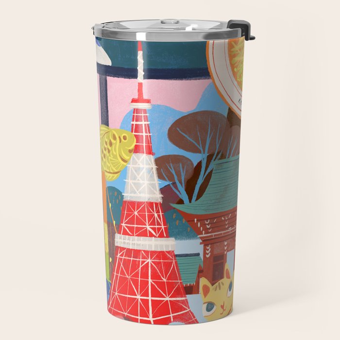 Tokyo Travel Mug Gallery Image 2