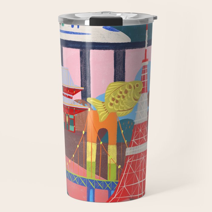 Tokyo Travel Mug Gallery Image 1