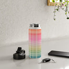 Rainbow Core Plaid Water Bottle Gallery Image 4