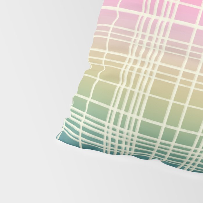 Rainbow Core Plaid Pillow Sham Gallery Image 4