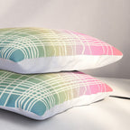 Rainbow Core Plaid Pillow Sham Gallery Image 3