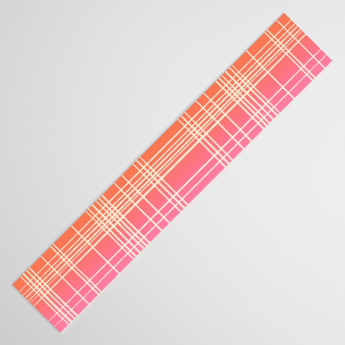 Rainbow Core Plaid Table Runner Gallery Image 3