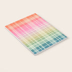 Rainbow Core Plaid Notebook Gallery Image 3