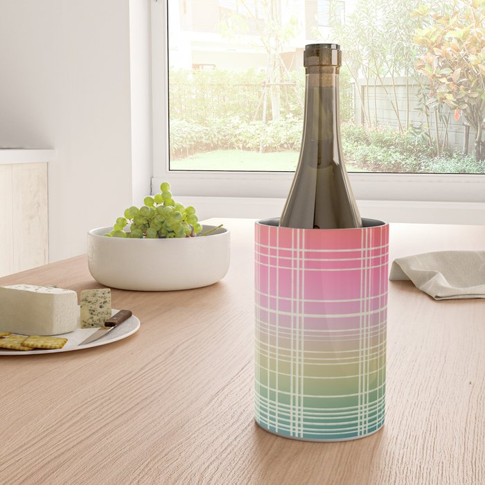 Rainbow Core Plaid Wine Chiller Gallery Image 4