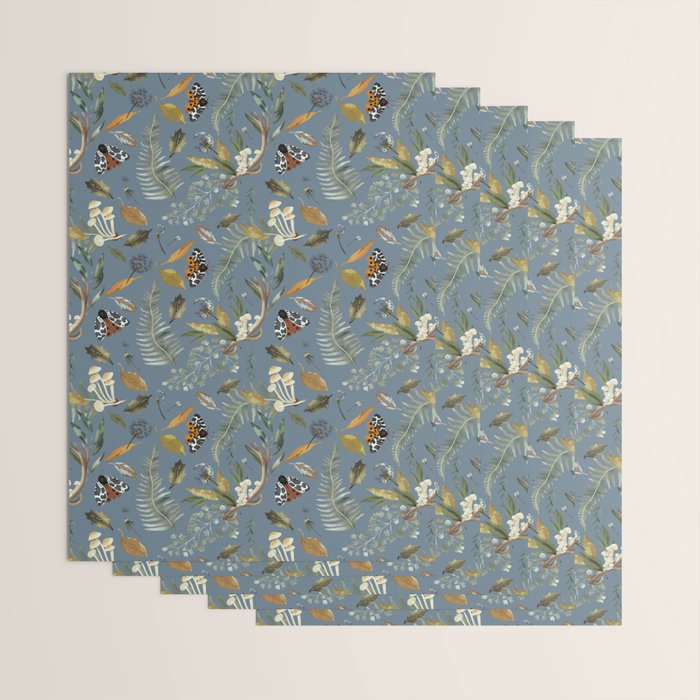 Moths Mystical Woodland B Wrapping Paper Gallery Image 3