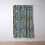 Moths Mystical Woodland B Window Curtain Gallery Image 3