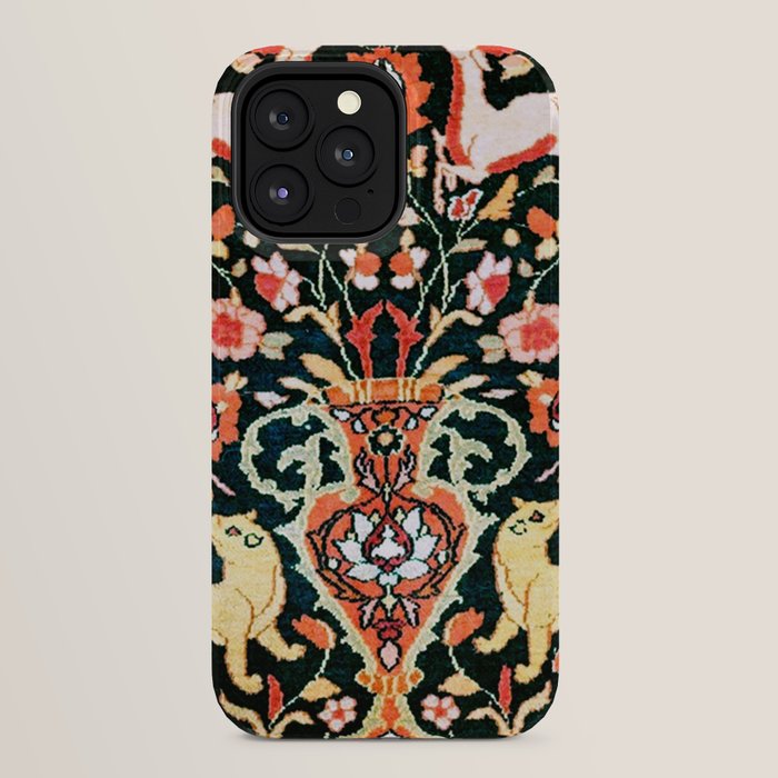 Vase Birds Animals Persian Rug Print iPhone Case Gallery Image 24