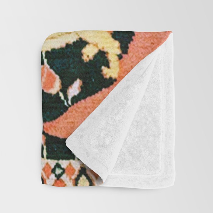 Vase Birds Animals Persian Rug Print Throw Blanket Gallery Image 3