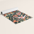 Vase Birds Animals Persian Rug Print Yoga Mat Gallery Image 2