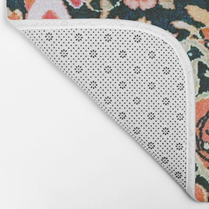 Vase Birds Animals Persian Rug Print Bath Mat Gallery Image 2
