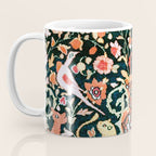 Vase Birds Animals Persian Rug Print Coffee Mug Gallery Image 3