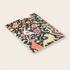 Vase Birds Animals Persian Rug Print Notebook Gallery Image 3