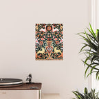 Vase Birds Animals Persian Rug Print Poster Gallery Image 2