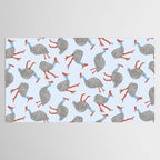 Guinea Fowl Pattern Tablecloth Gallery Image 2