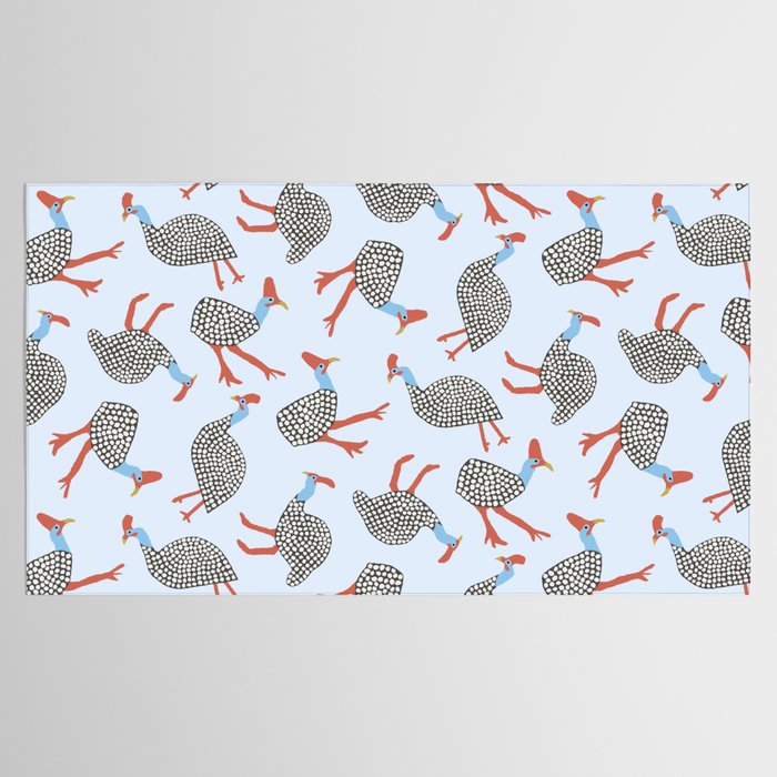 Guinea Fowl Pattern Tablecloth Gallery Image 2