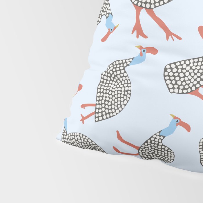 Guinea Fowl Pattern Pillow Sham Gallery Image 4