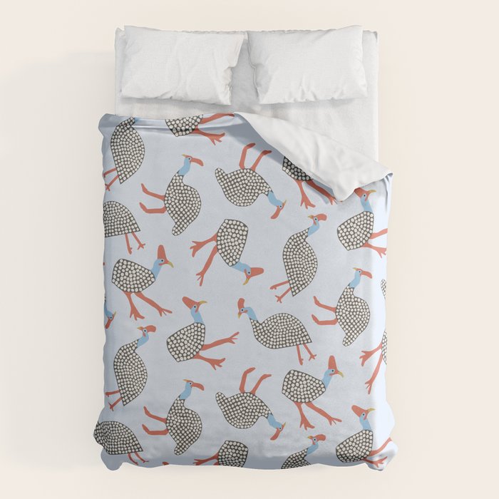 Guinea Fowl Pattern Duvet Cover Gallery Image 6