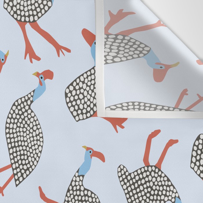 Guinea Fowl Pattern Wall Tapestry Gallery Image 3