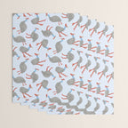Guinea Fowl Pattern Wrapping Paper Gallery Image 3