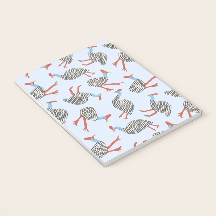 Guinea Fowl Pattern Notebook Gallery Image 3