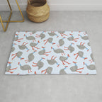 Guinea Fowl Pattern Rug Gallery Image 1
