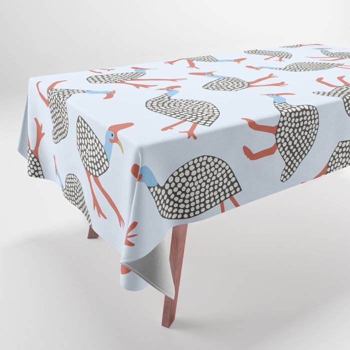 Guinea Fowl Pattern Tablecloth Gallery Image 1
