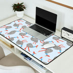 Guinea Fowl Pattern Desk Mat Gallery Image 2