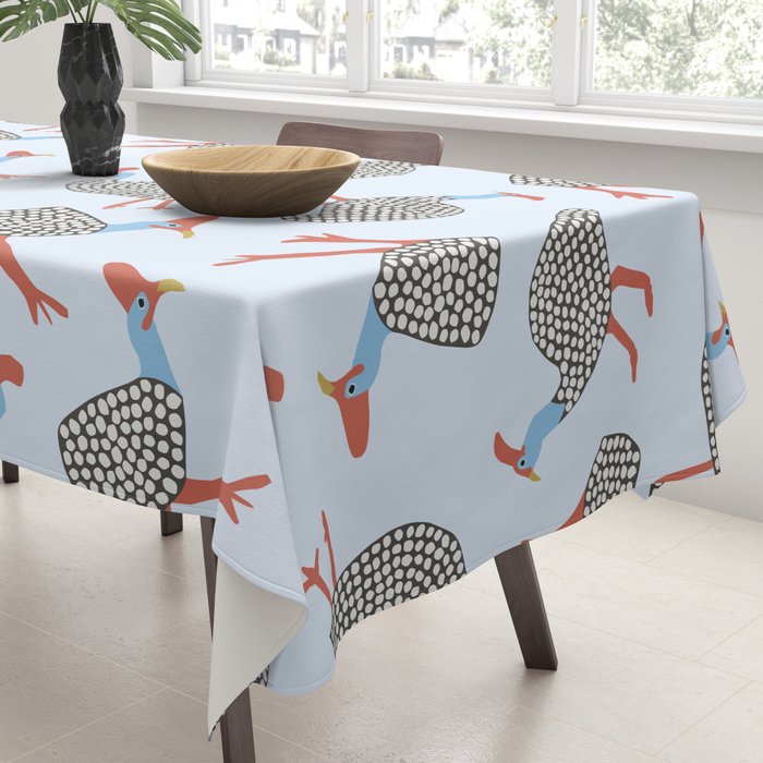 Guinea Fowl Pattern Tablecloth Gallery Image 3