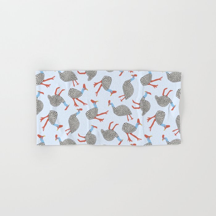 Guinea Fowl Pattern Bath Towel Gallery Image 1