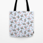 Guinea Fowl Pattern Tote Bag Gallery Image 1