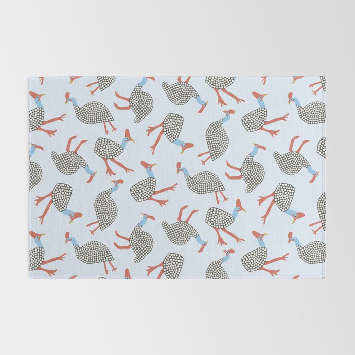 Guinea Fowl Pattern Rug Gallery Image 2