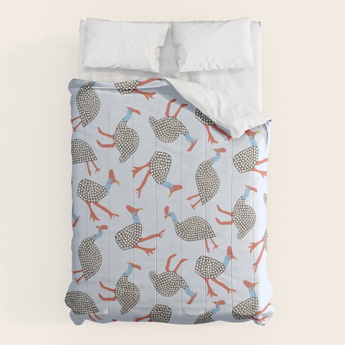 Guinea Fowl Pattern Comforter Gallery Image 6