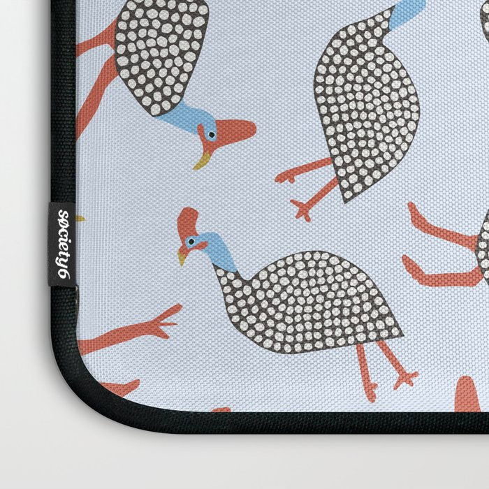 Guinea Fowl Pattern Laptop Sleeve Gallery Image 3