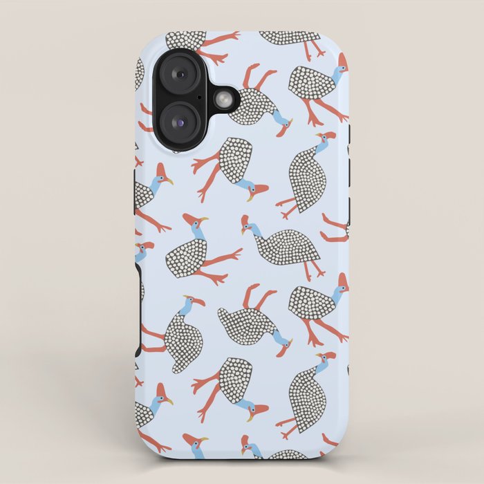 Guinea Fowl Pattern iPhone Case Gallery Image 1