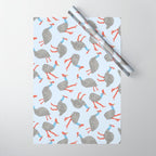 Guinea Fowl Pattern Wrapping Paper Gallery Image 1