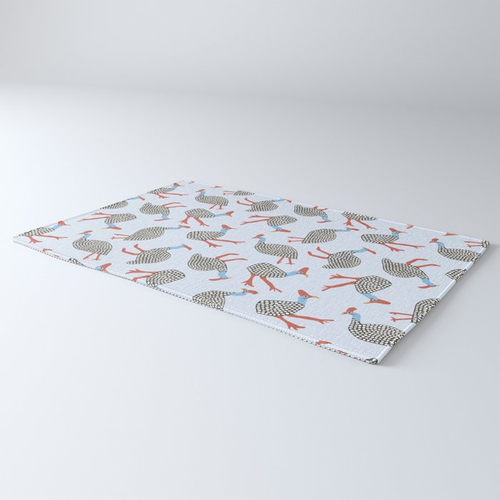 Guinea Fowl Pattern Rug Gallery Image 3