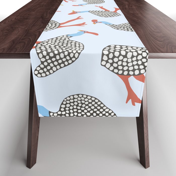 Guinea Fowl Pattern Table Runner Gallery Image 1
